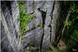 Steep Rock Face Along the Rimrock Trail
